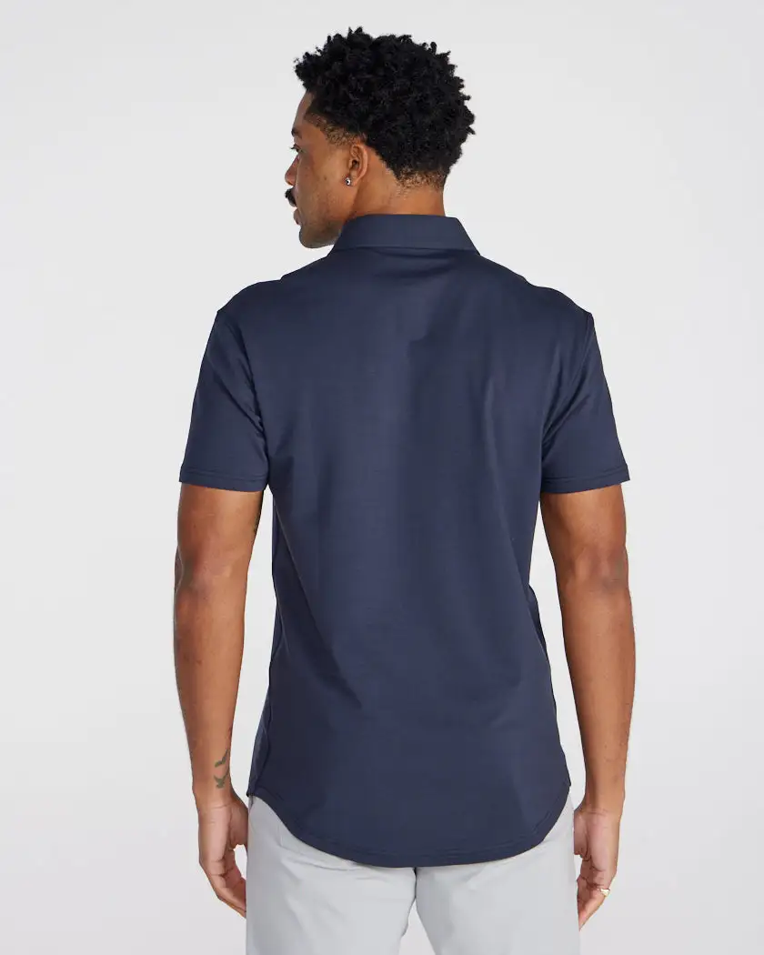 Lux Short Sleeve Pocket Polo