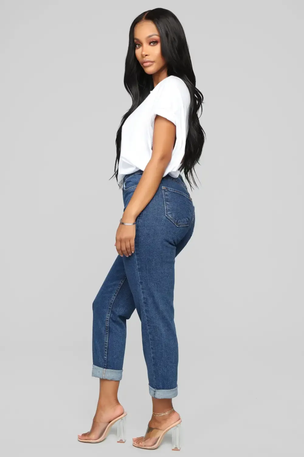 I Got It From My Mama Jeans - Dark Denim