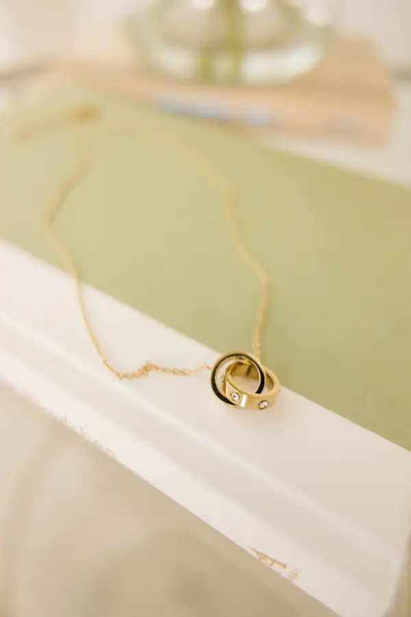 We Fell In Love Necklace, Gold