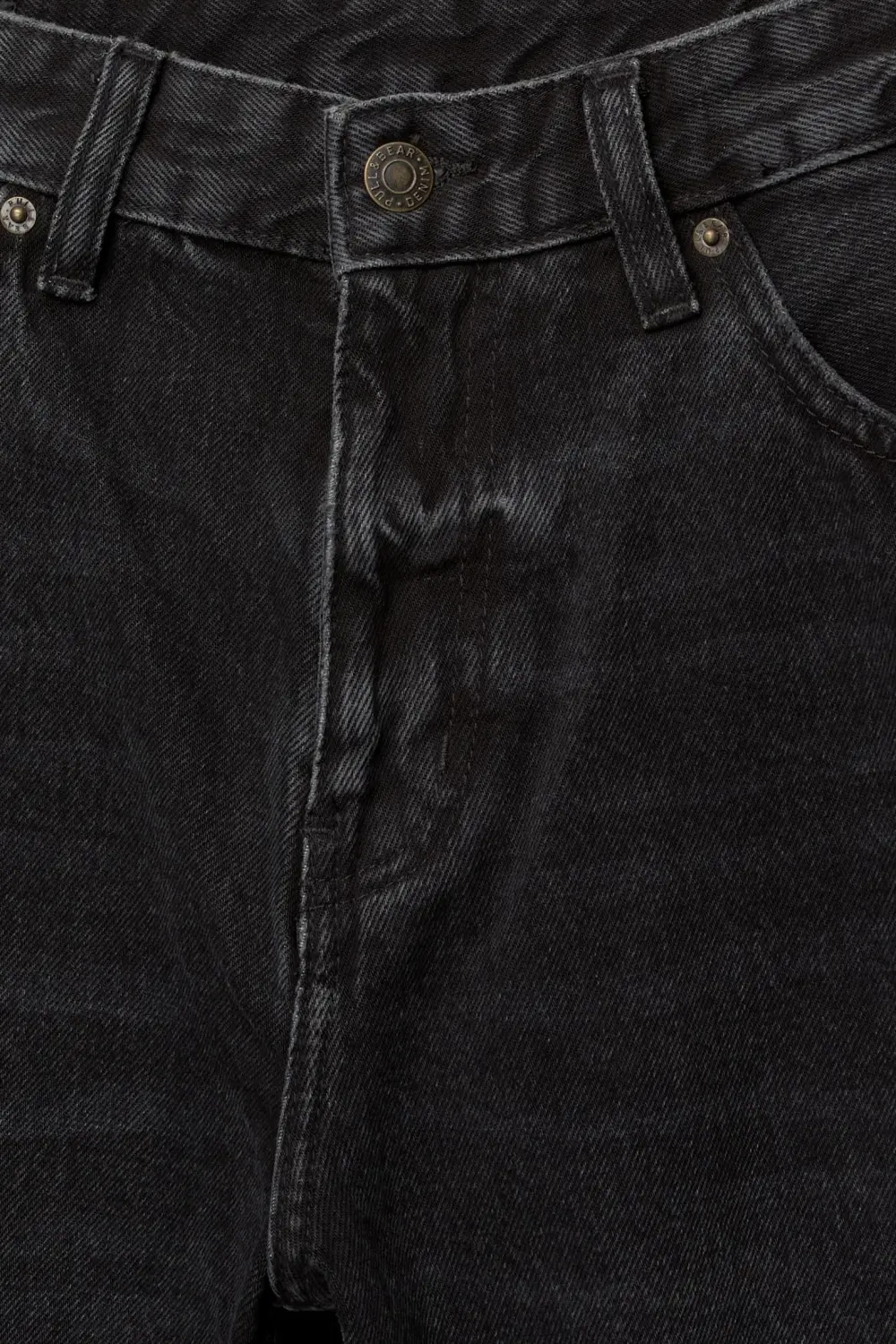 Standard denim Bermuda shorts