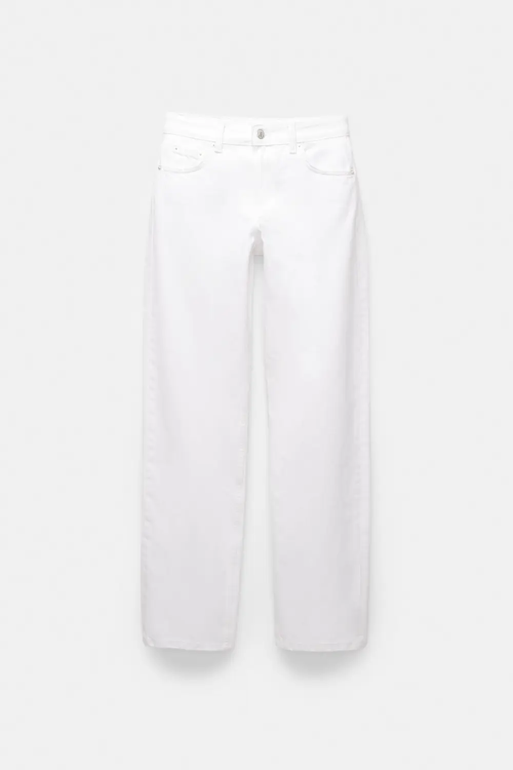 Jeans rectos tiro medio