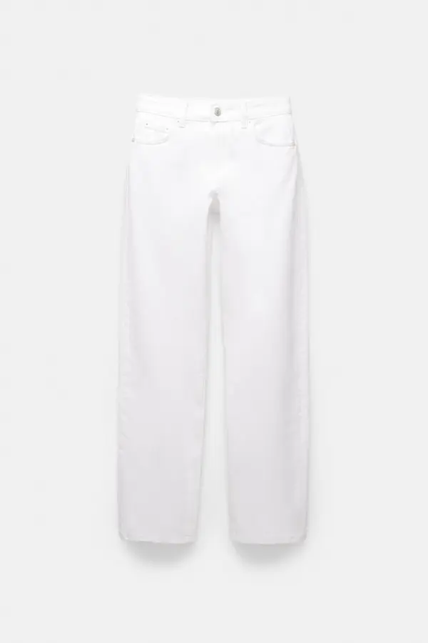 Jeans rectos tiro medio