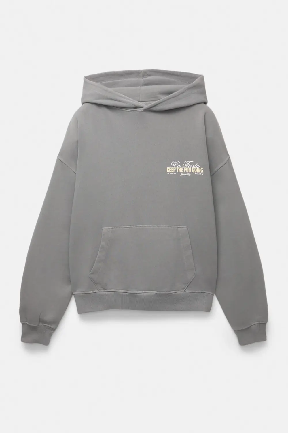 Sudadera capucha boxy