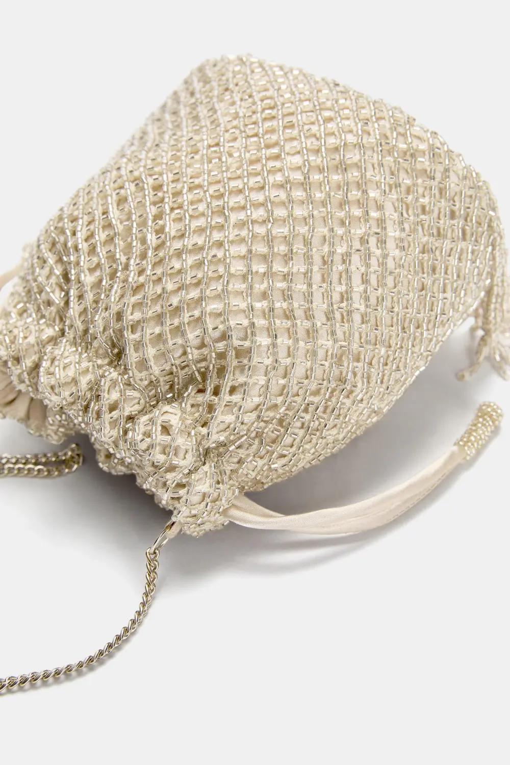 Bolso bombonera abalorios