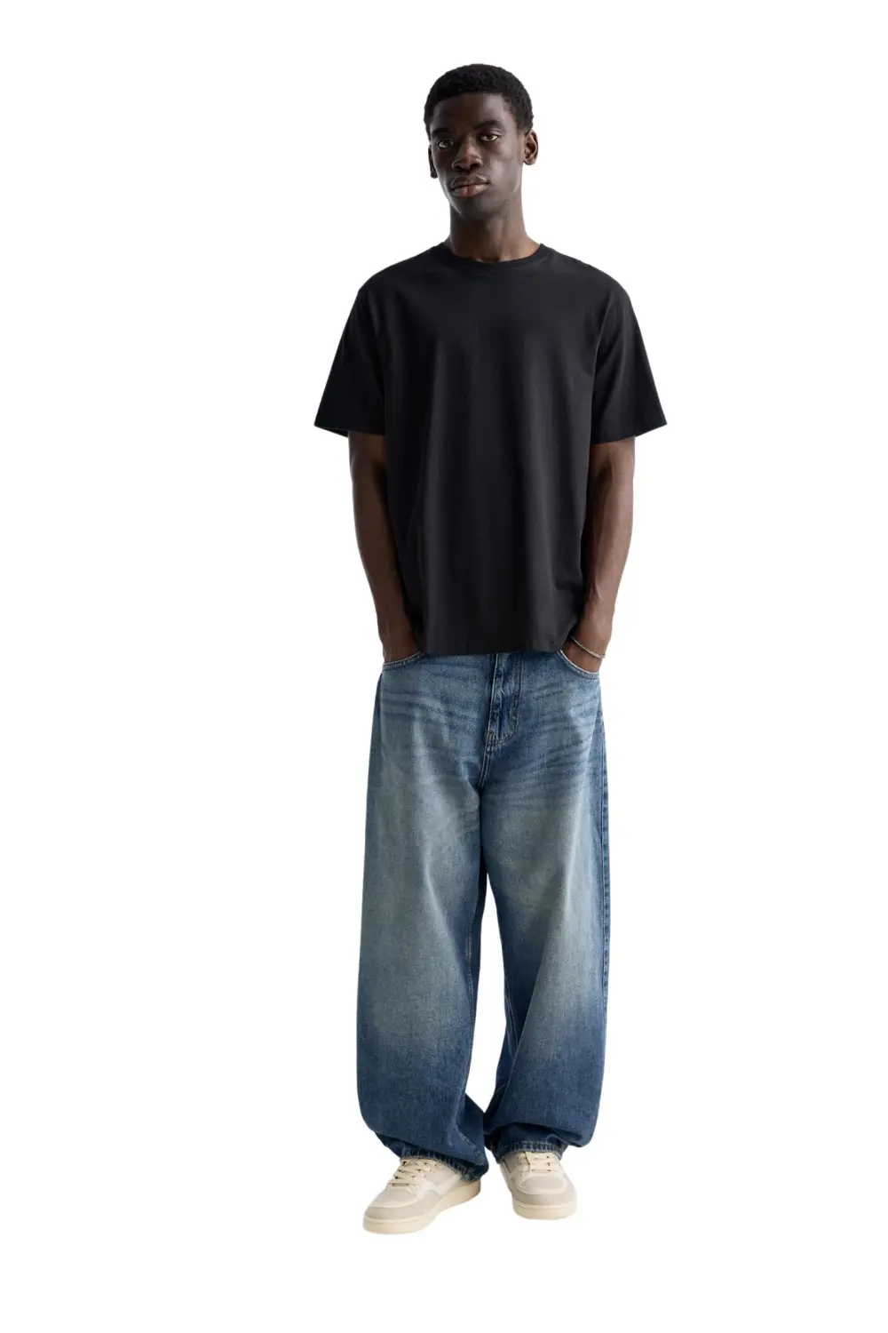 Basic short sleeve cotton T-shirt