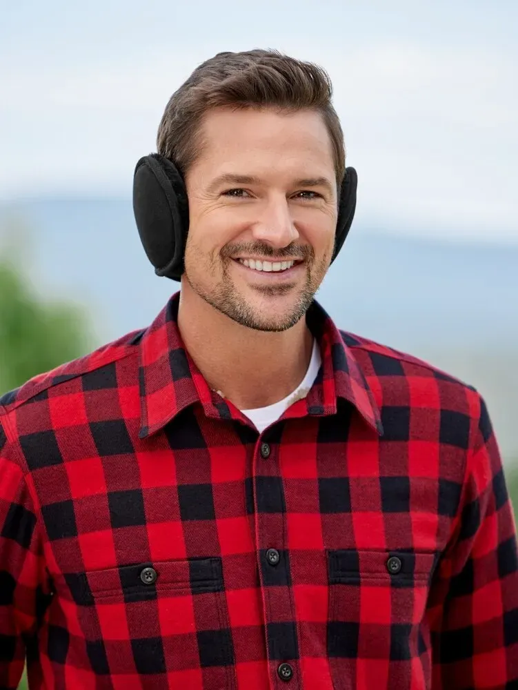 Men's and Women's Shearling Earmuffs