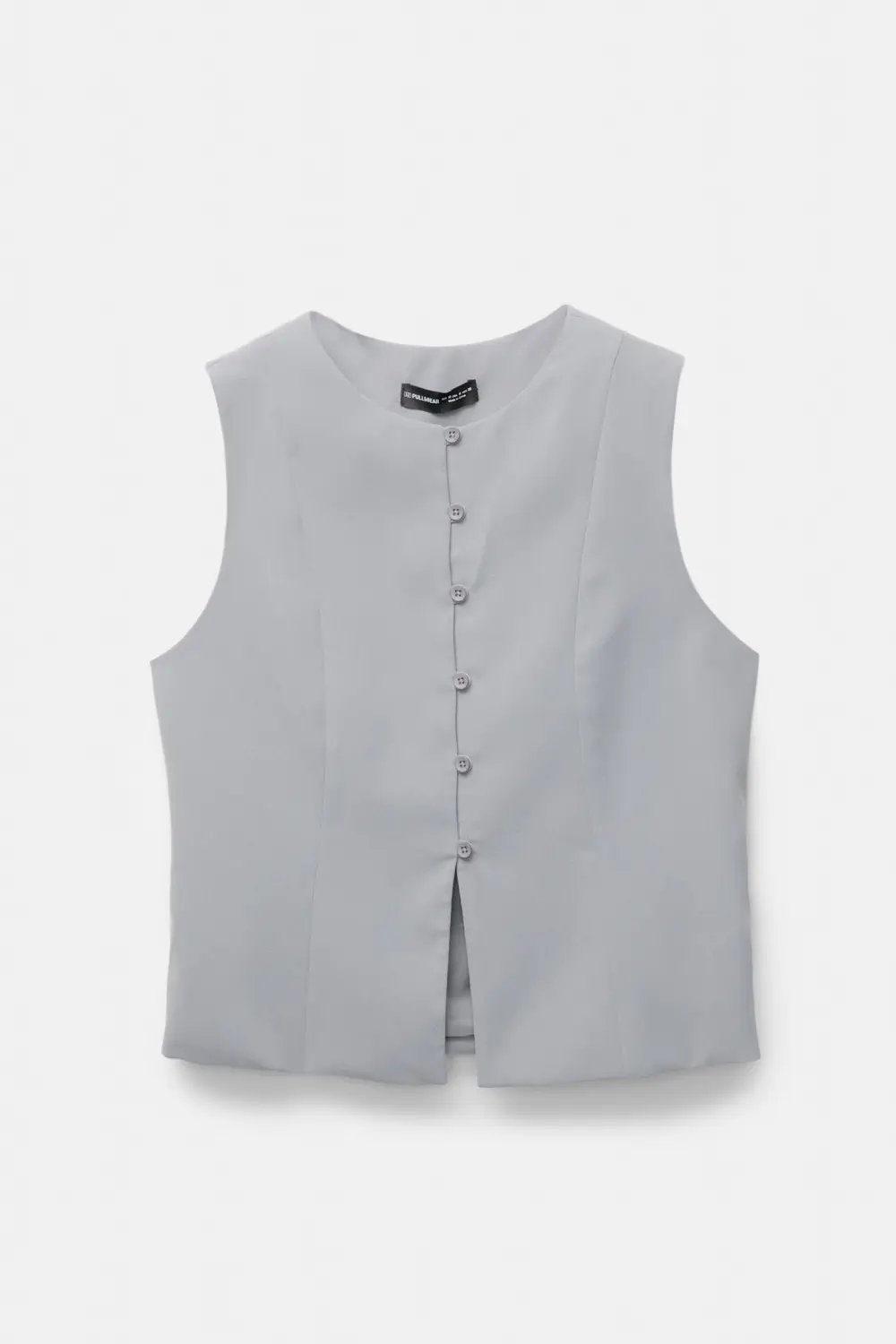 Crew neck vest