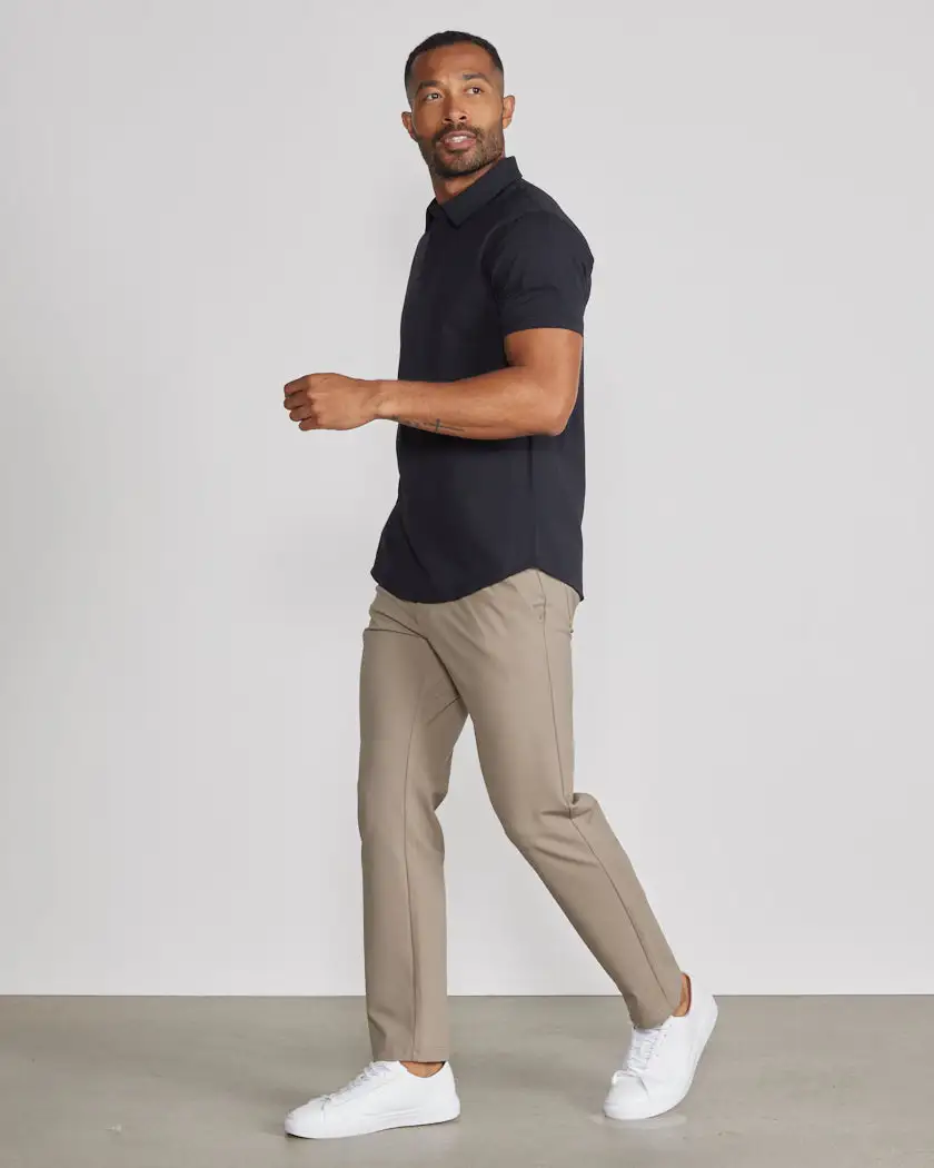 Lux Short Sleeve Polo - Concealed