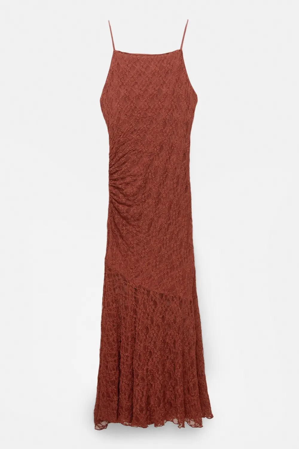 Vestido midi encaje