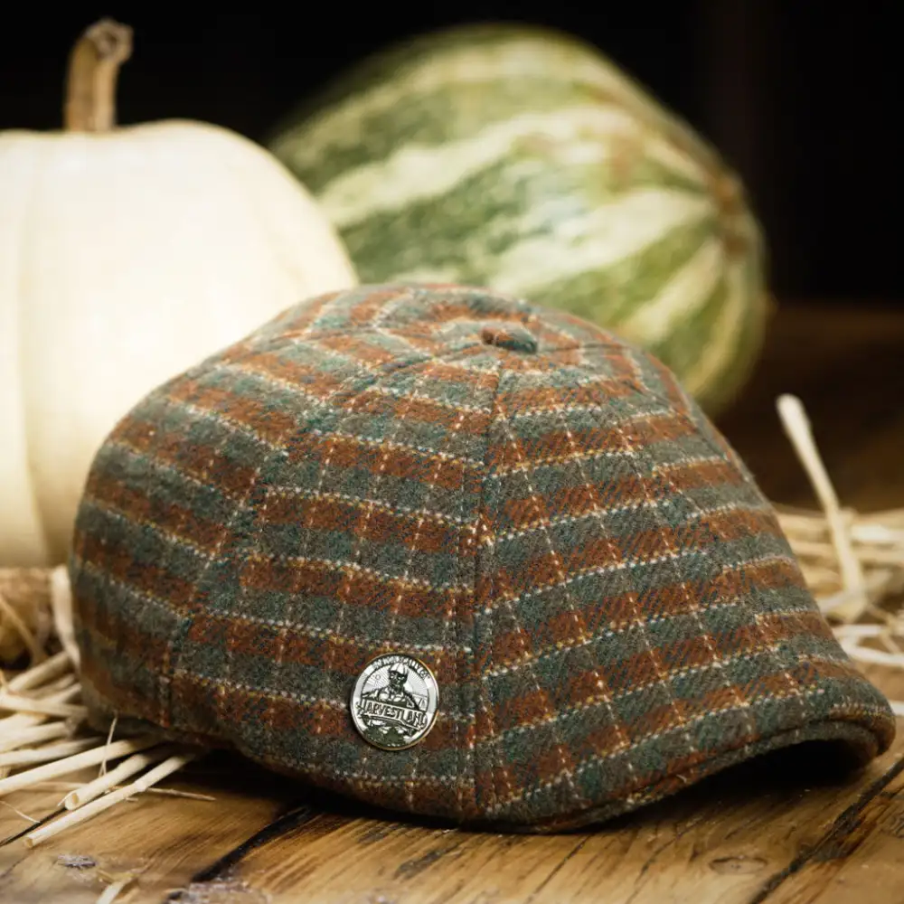 The Harvestland Boston Scally Cap - Plaid