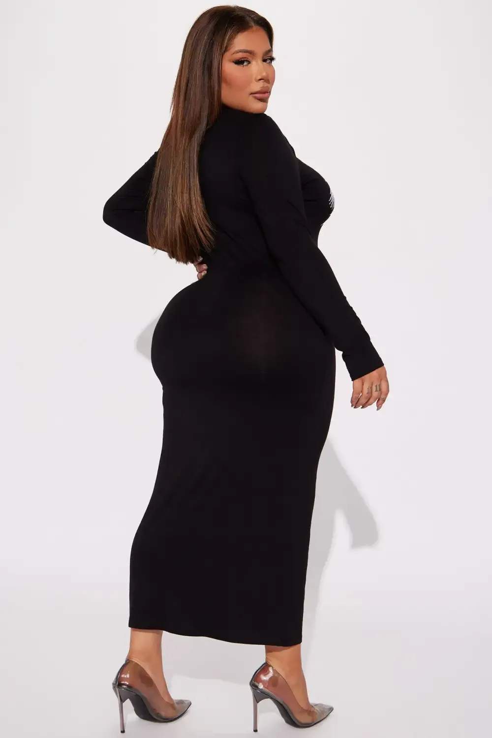 Free Souls Never Die Maxi Dress - Black