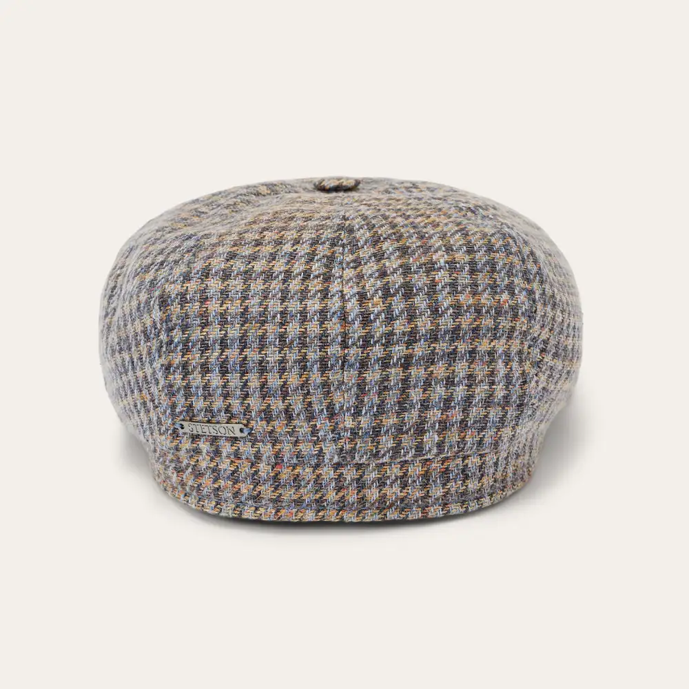 Linen/Cotton Houndstooth Hatteras