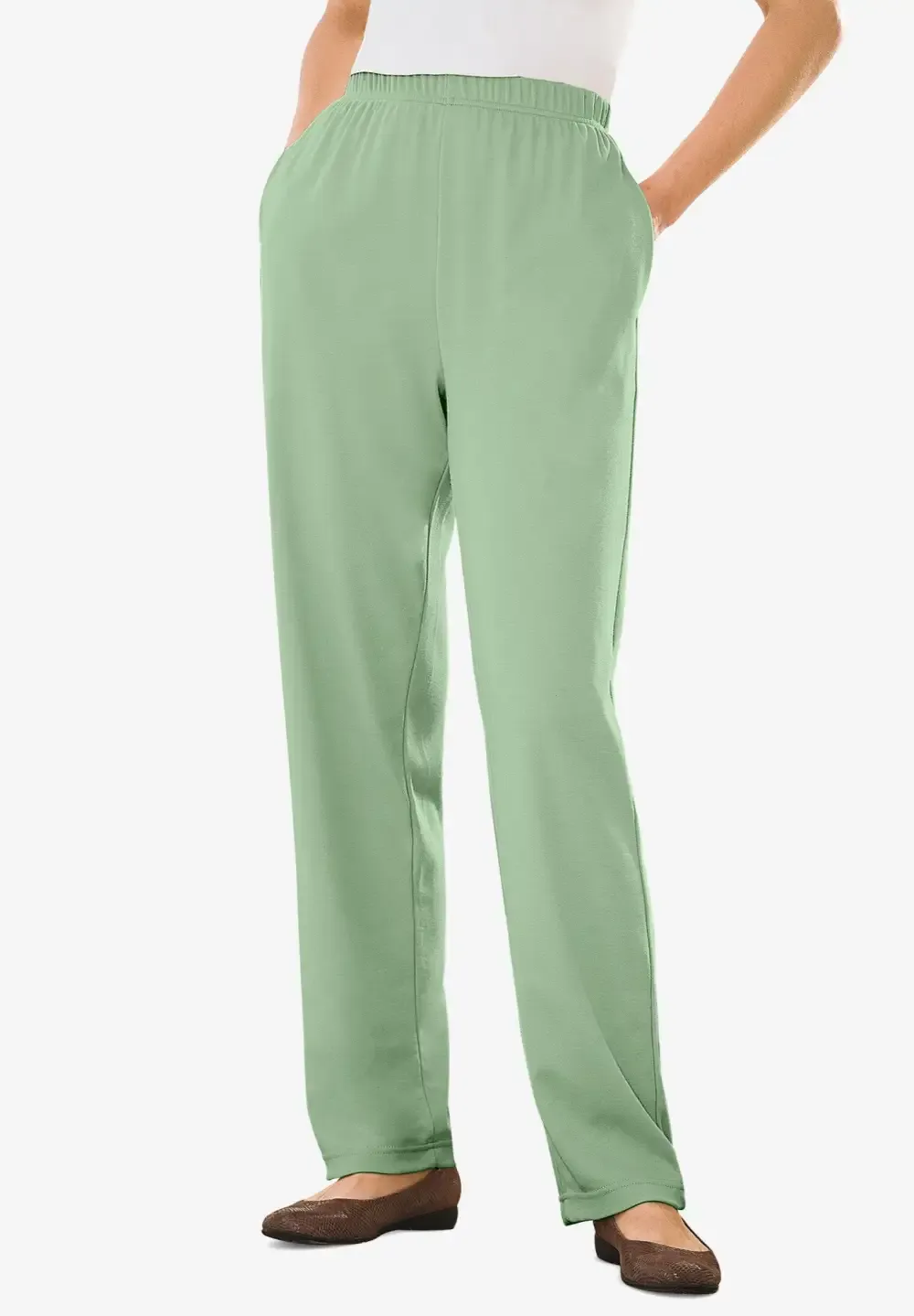 7-Day Knit Straight Leg Pant