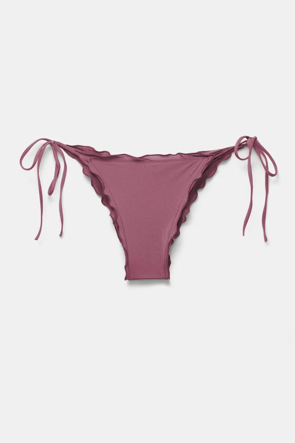Ruffled bikini bottoms