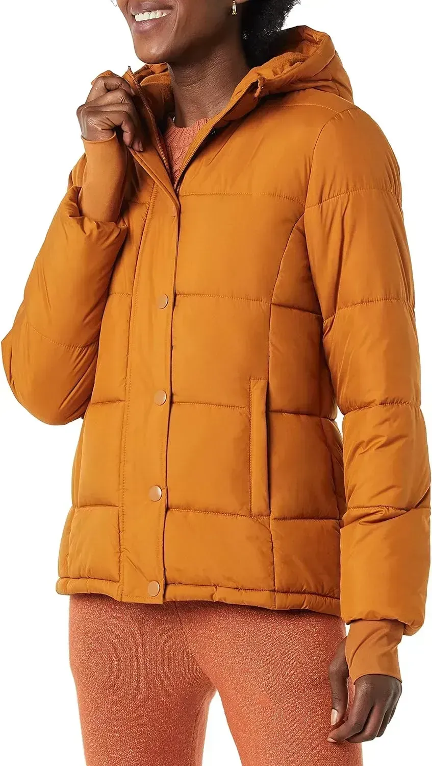 Women's Heavyweight Long-Sleeve Hooded Puffer Coat (Available in Plus Size)