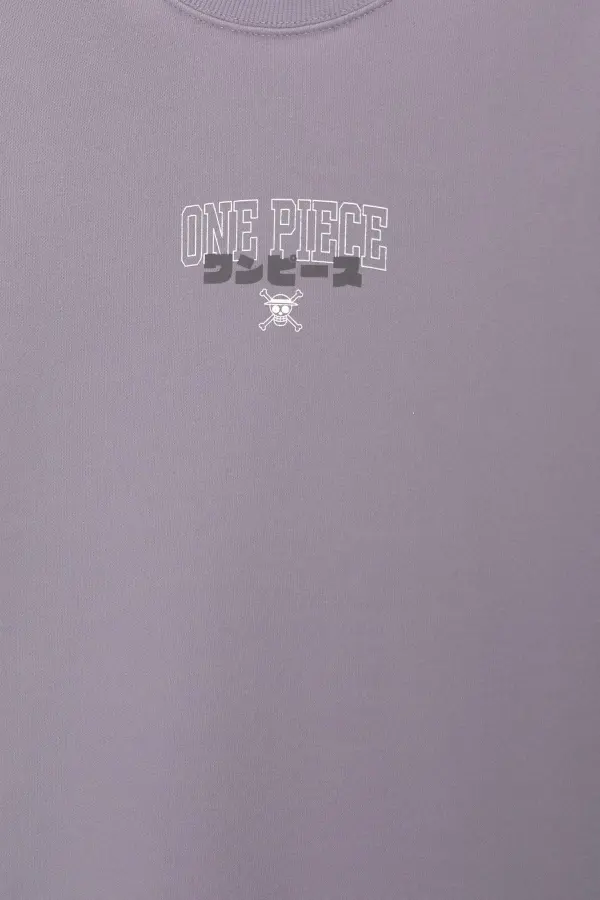 One Piece short sleeve sweatshirt