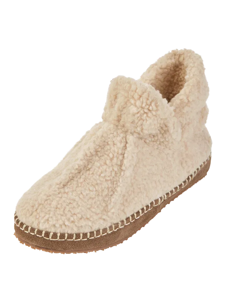 Women's Sherpa Fleece Slipper Booties