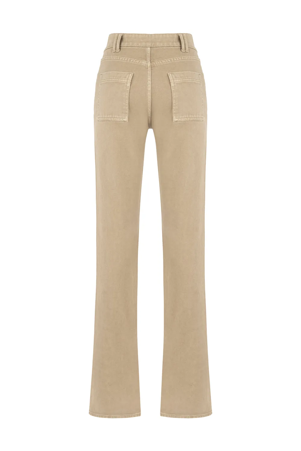 Denim Pants-Mocha