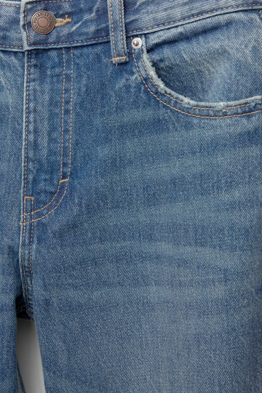 Jeans rectos tiro medio