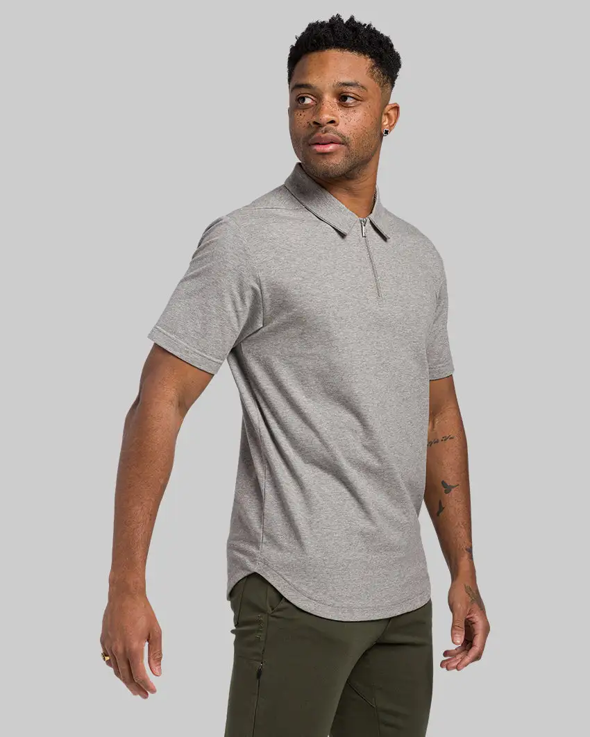 Lux Zip Polo