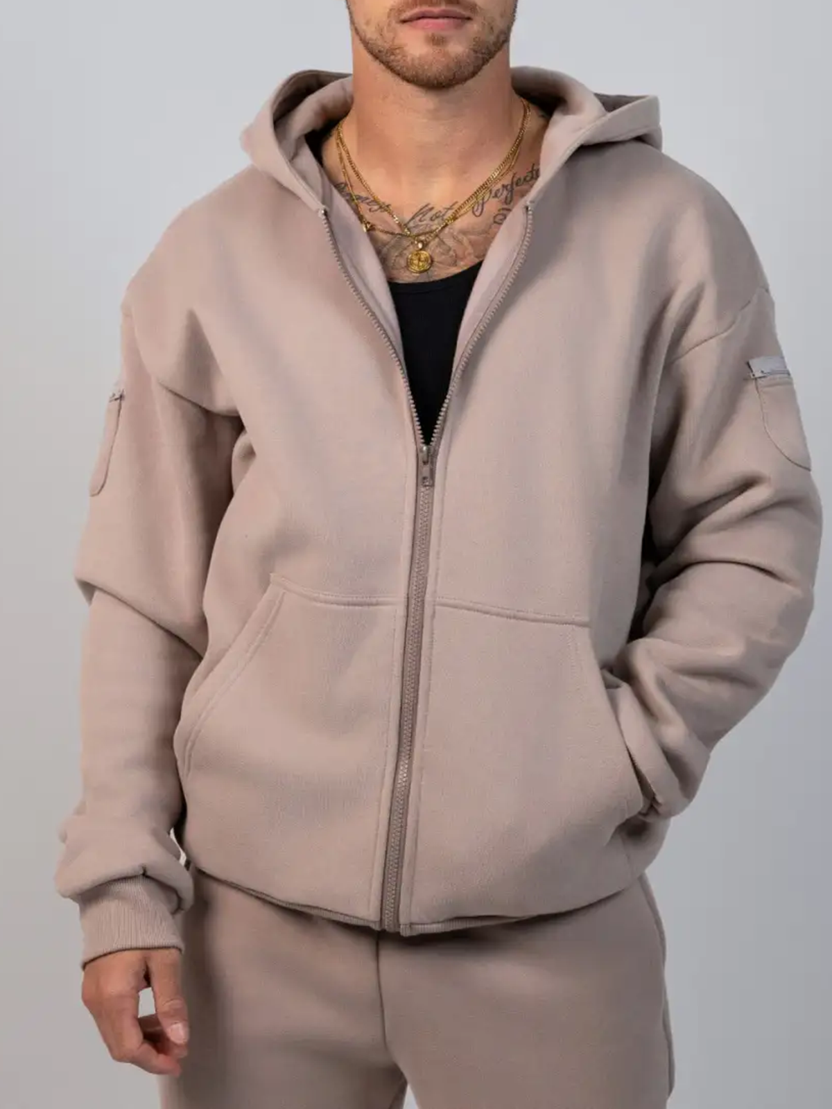 Travel Essentials Zip Hoodie
