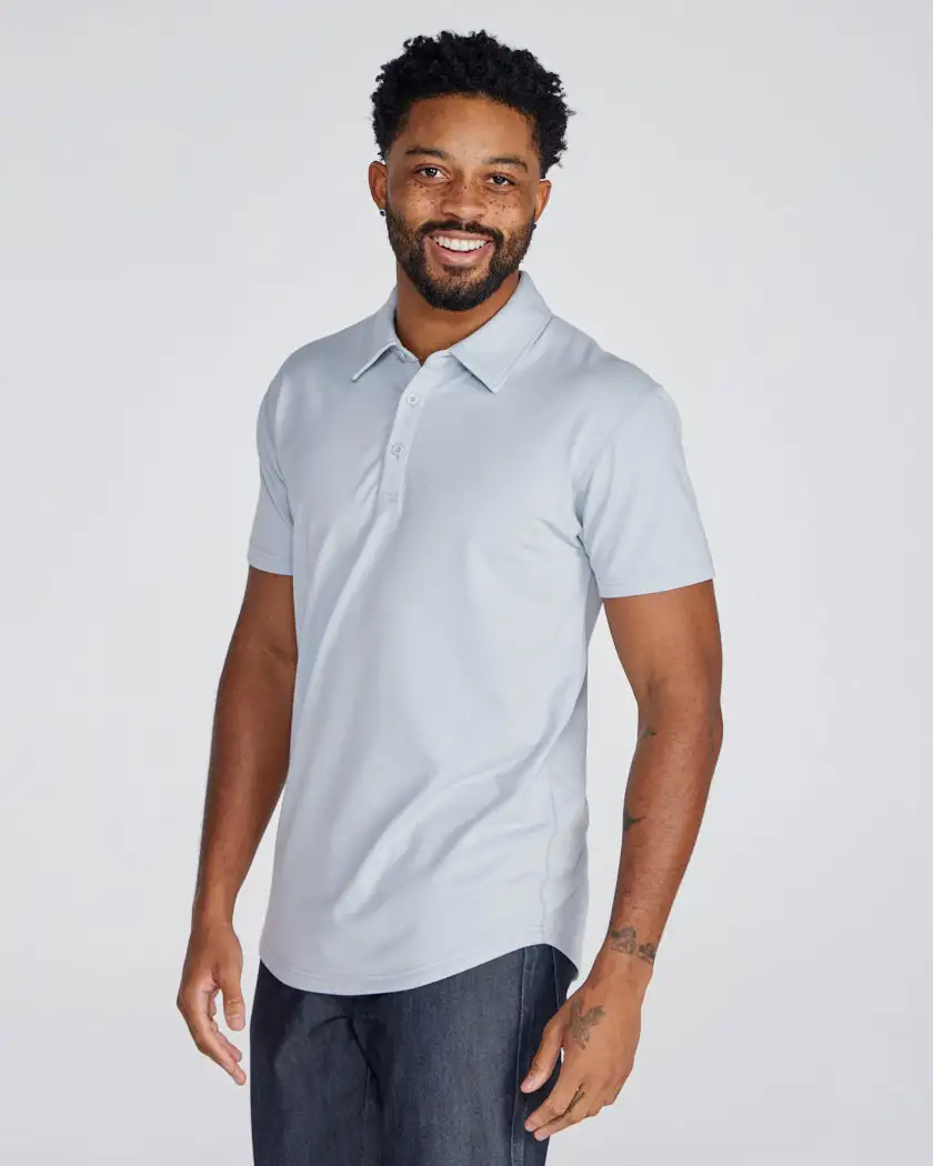 Drop-Cut Polo: Bylt Signature