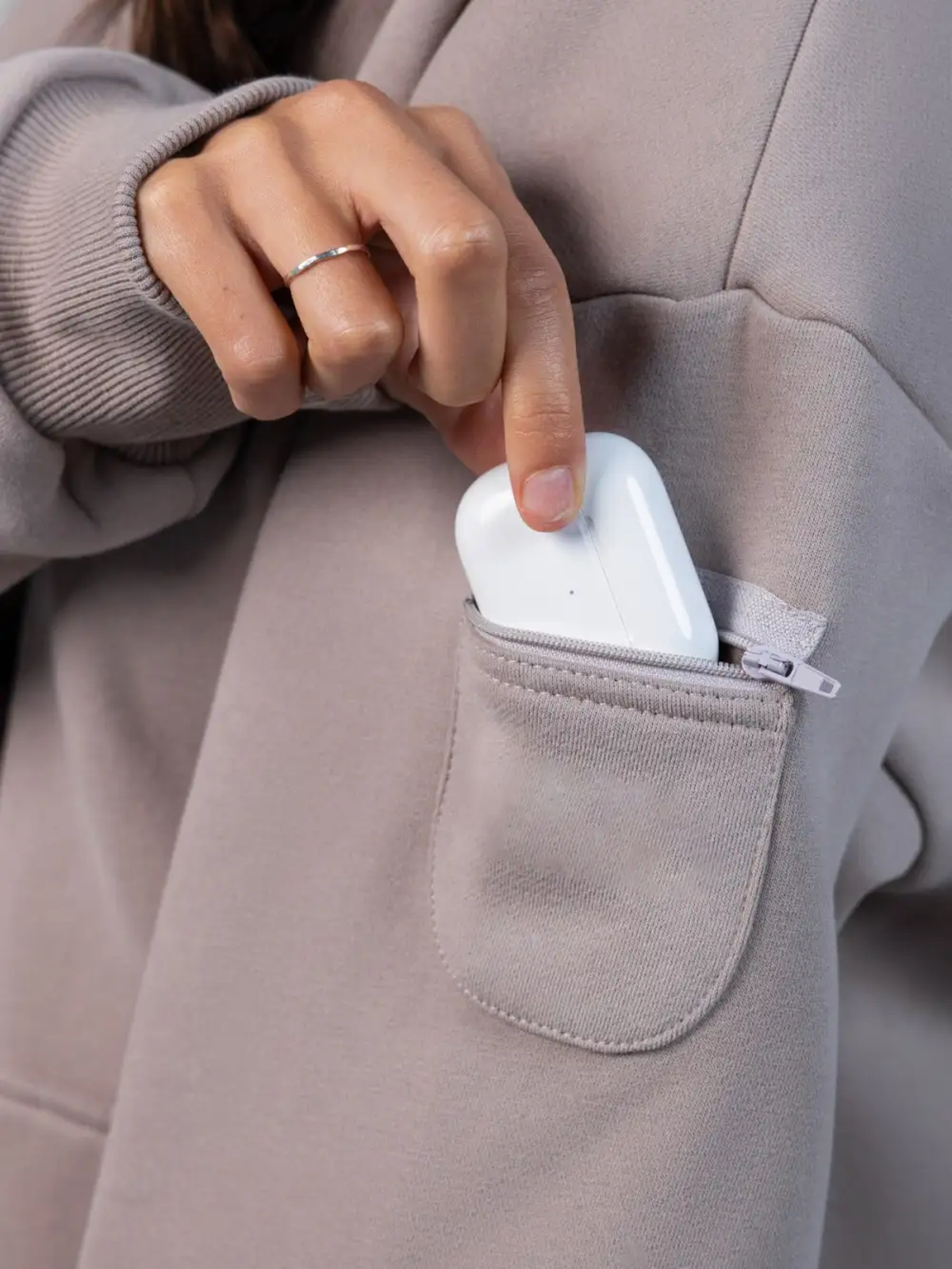 Travel Essentials Zip Hoodie