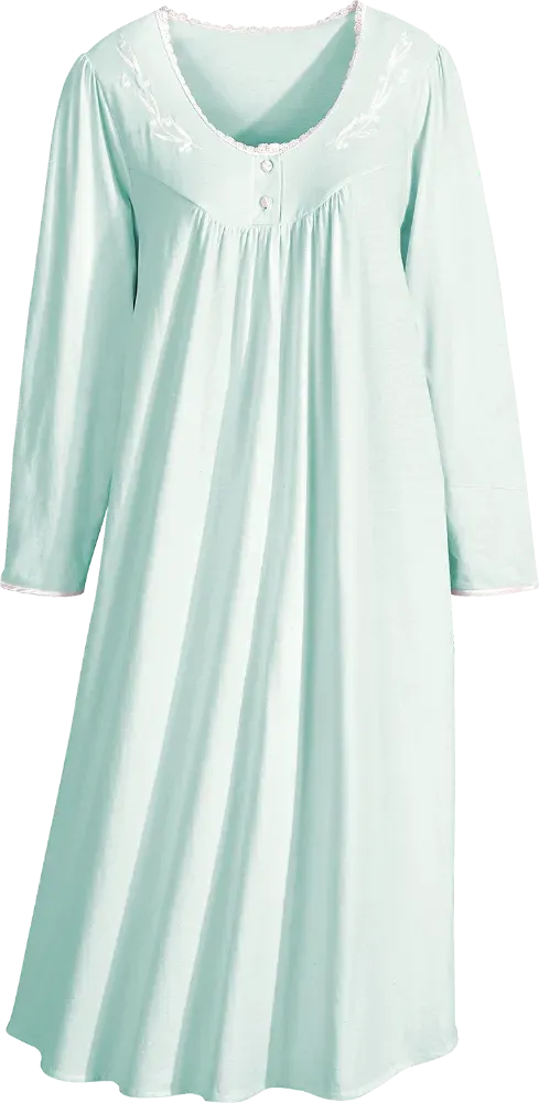 Sweet Dreams Long-Sleeve Nightgown