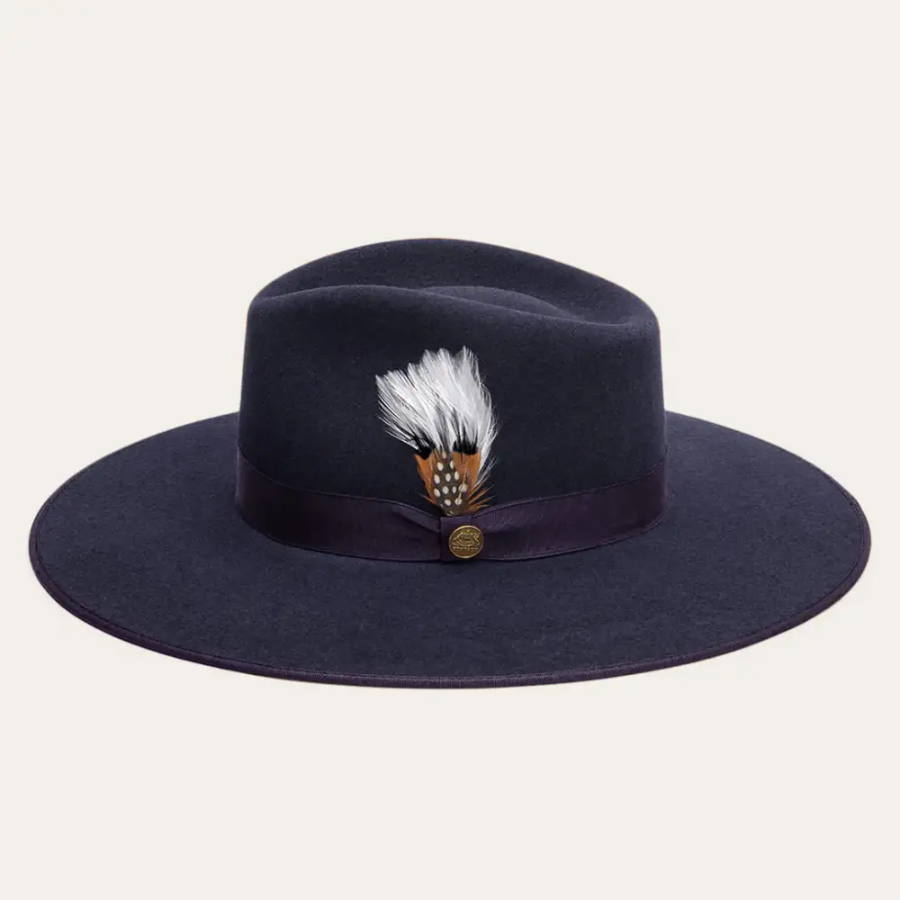 Midtown Wide Flat Brim Hat