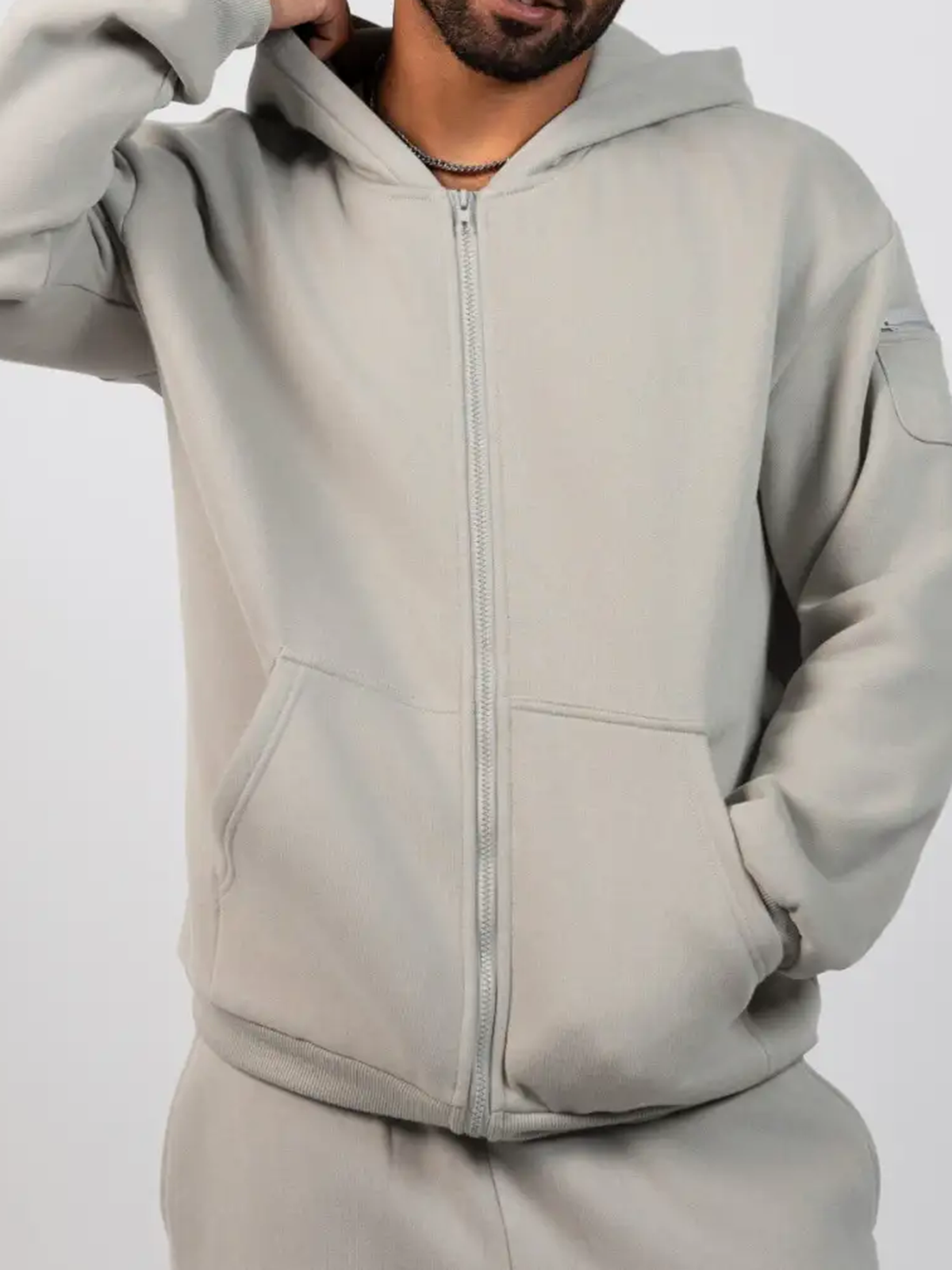 Travel Essentials Zip Hoodie