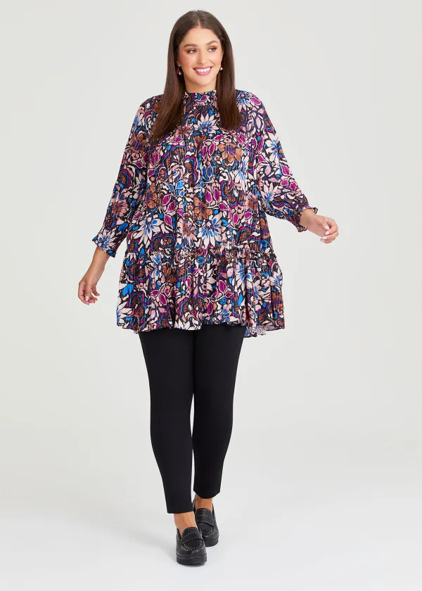 Natural Metallic Blair Tunic