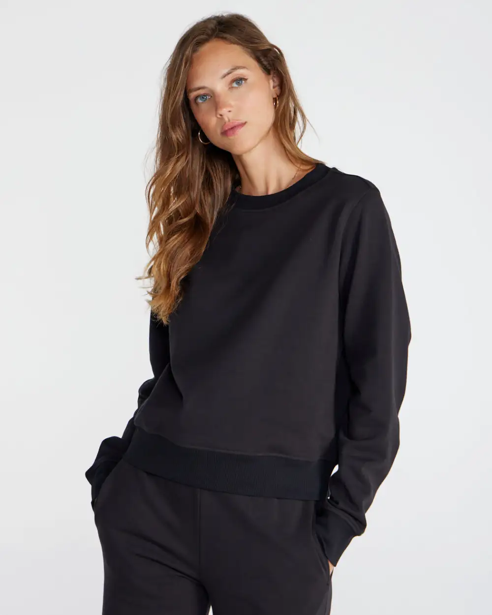 Jade Fleece Classic Crew