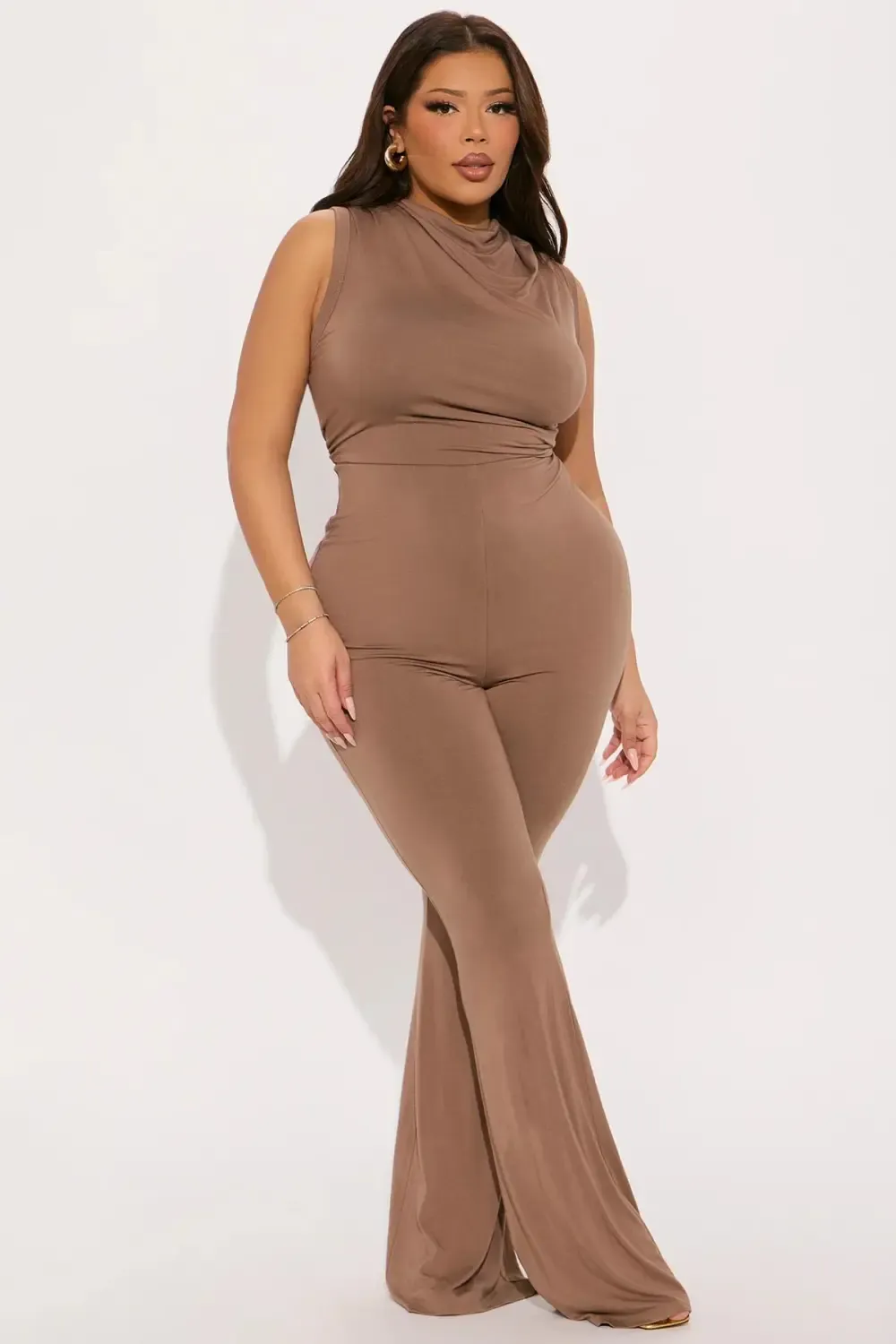 No Vacancy Jumpsuit  - Mocha