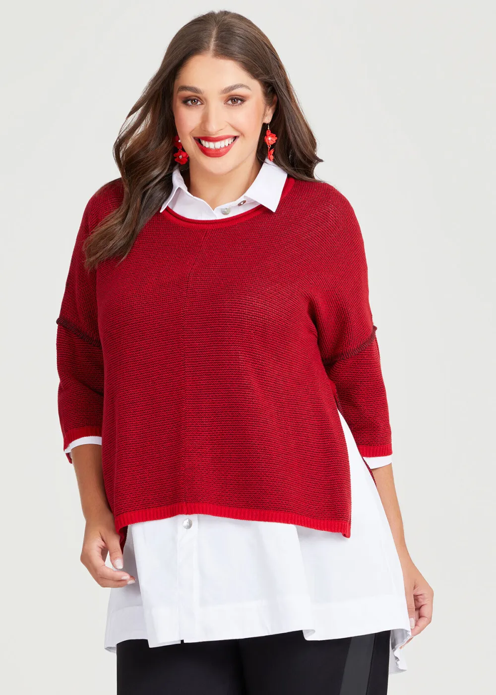 Twist Yarn Cotton Jumper