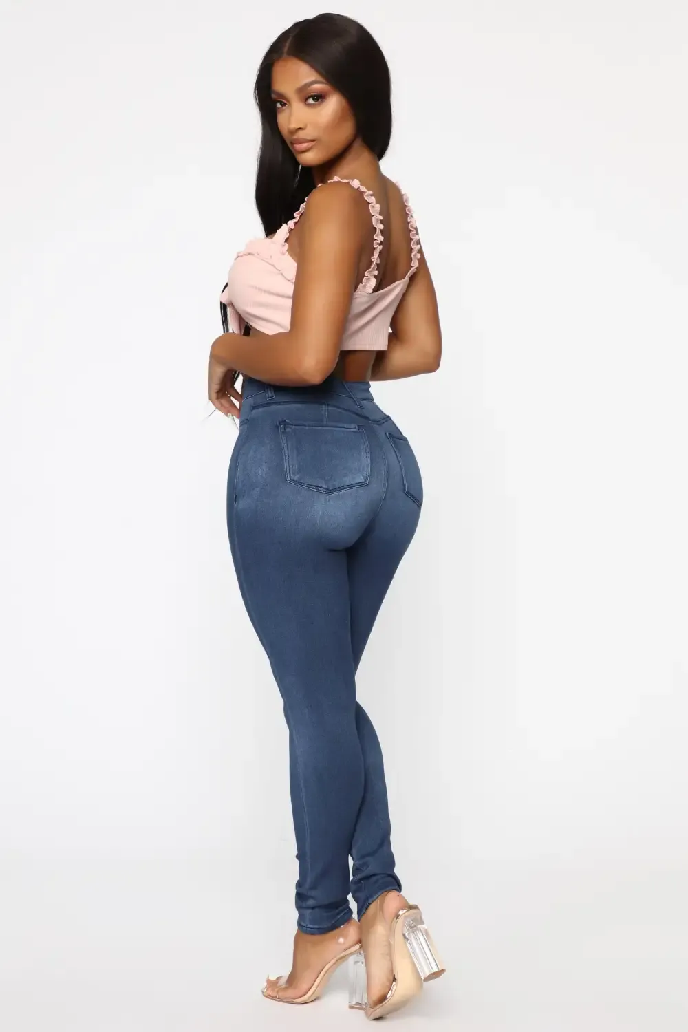 Eva Super Soft Curvy Skinny Jean - Medium Wash