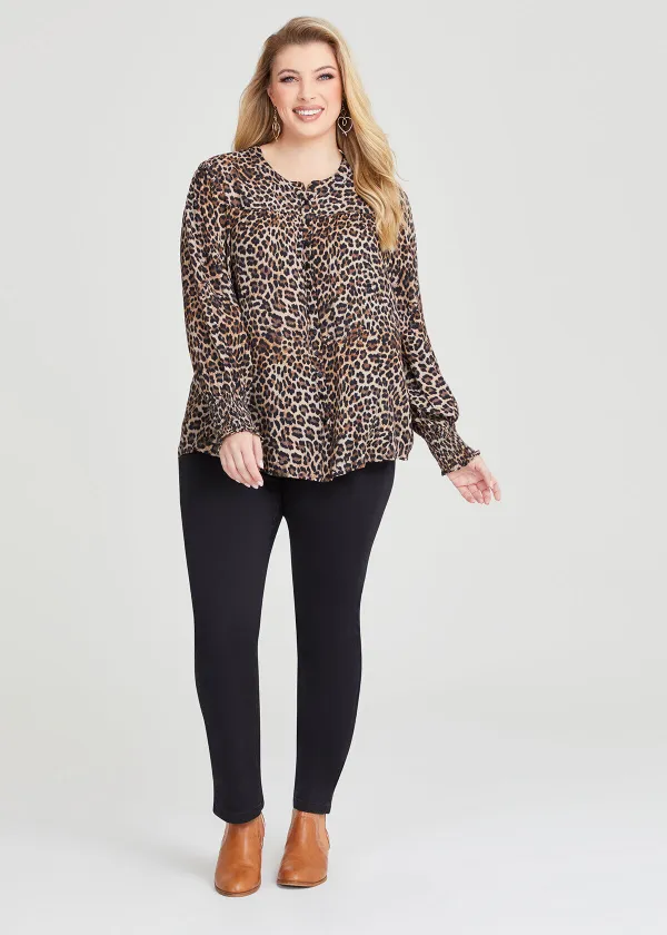 Natural Leopard Shirt