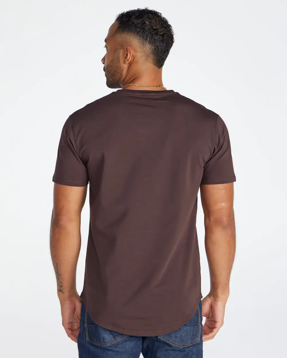 Drop-Cut V-Neck: Lux