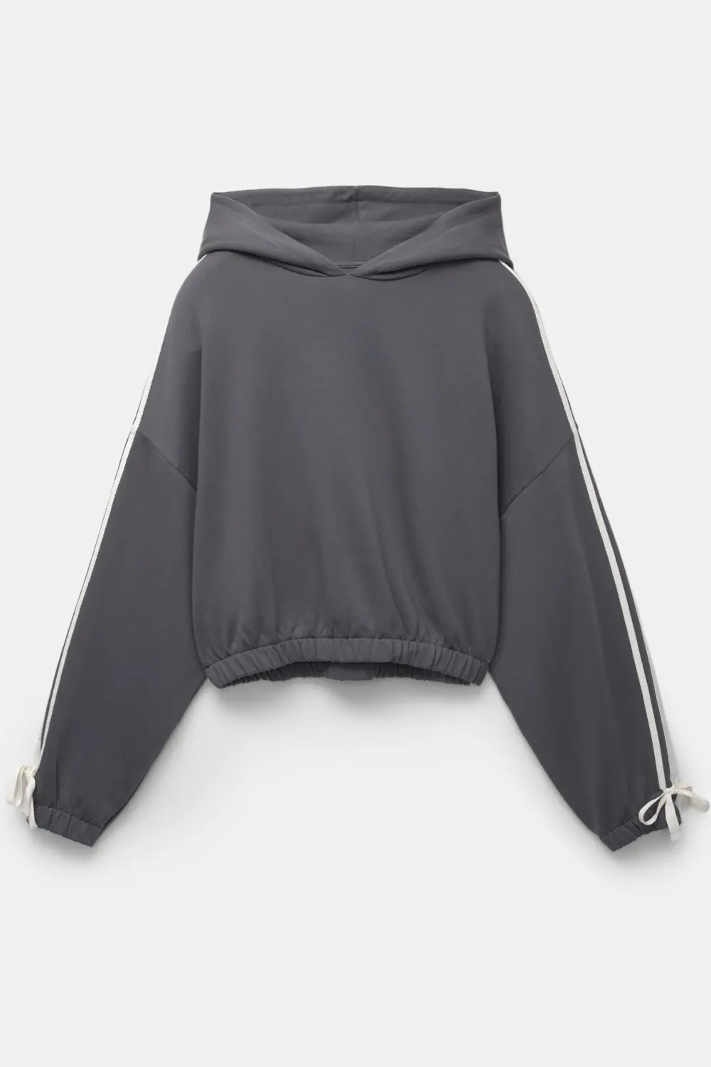 Sudadera manga rayas
