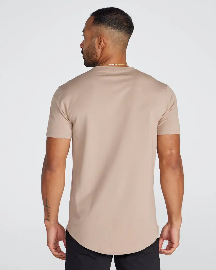 Drop-Cut V-Neck: Lux