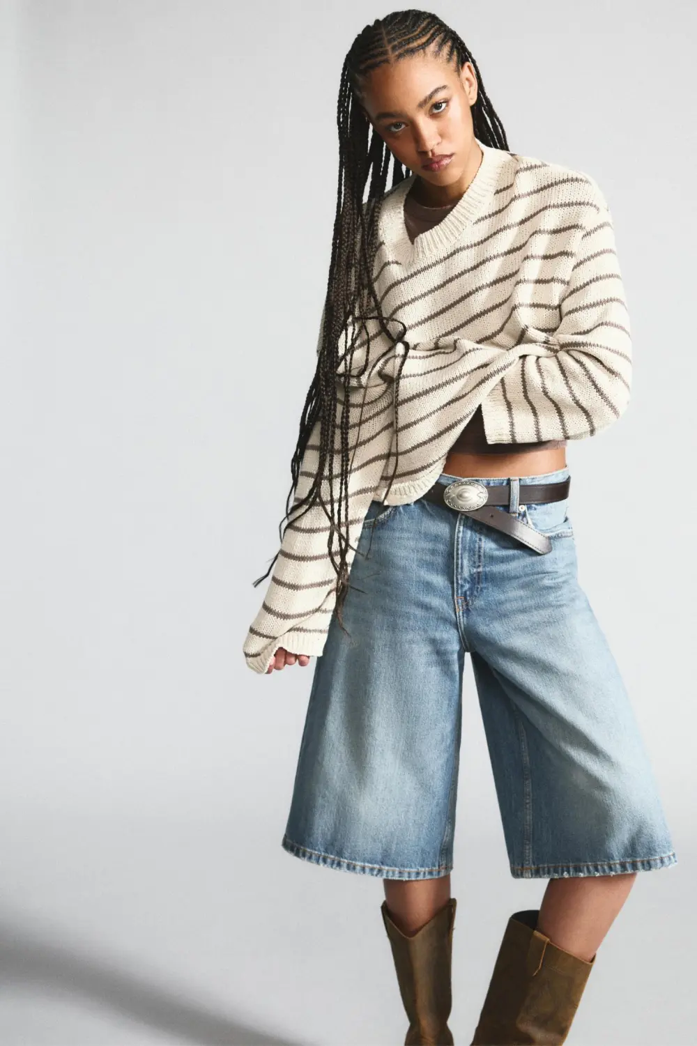 Jersey rayas oversize
