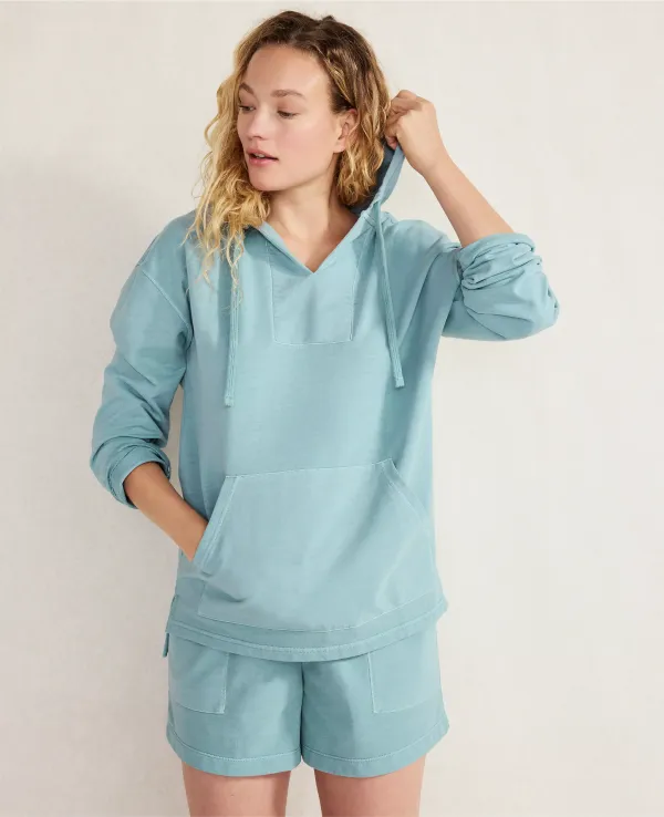 Haven Well Within Garment-Dyed Organic Cotton Terry Hoodie