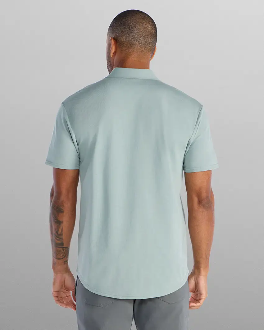 Lux Short Sleeve Button Down