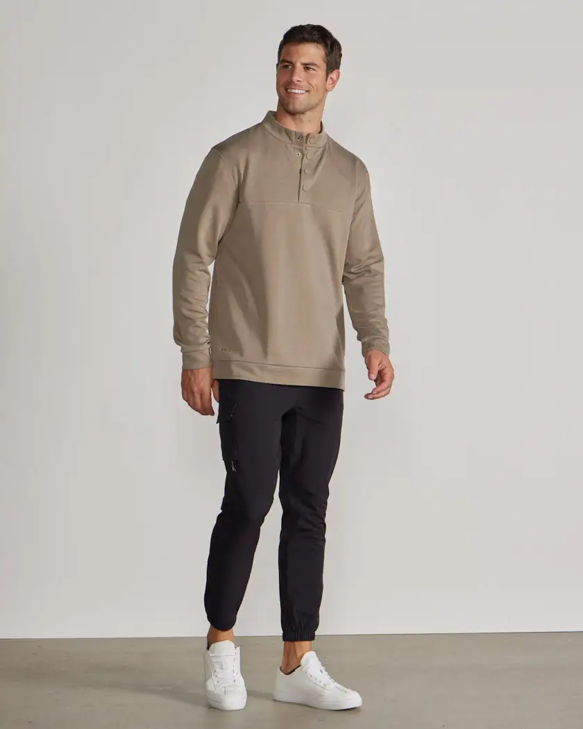 Adventure Fleece Quarter Snap Long Sleeve