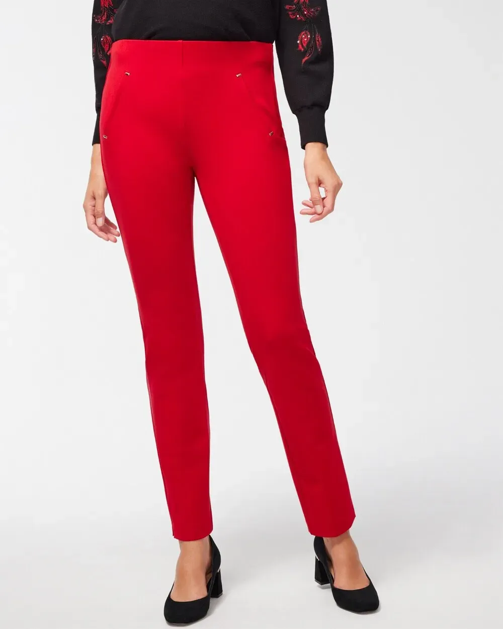 Juliet Ponte Trim Detail Pants