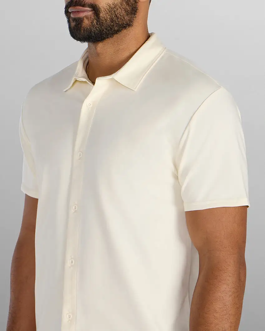 Lux Short Sleeve Button Down