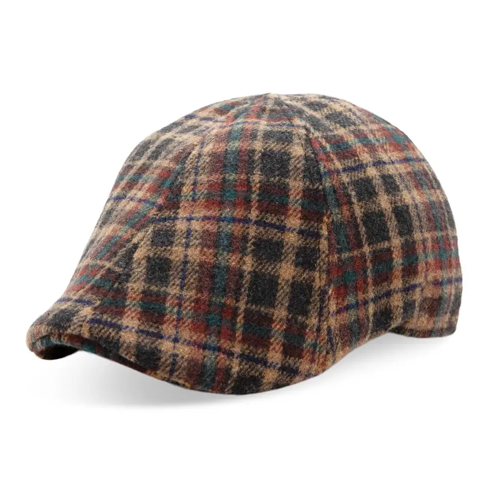 The Underdog Boston Scally Cap - Resilient Red Plaid