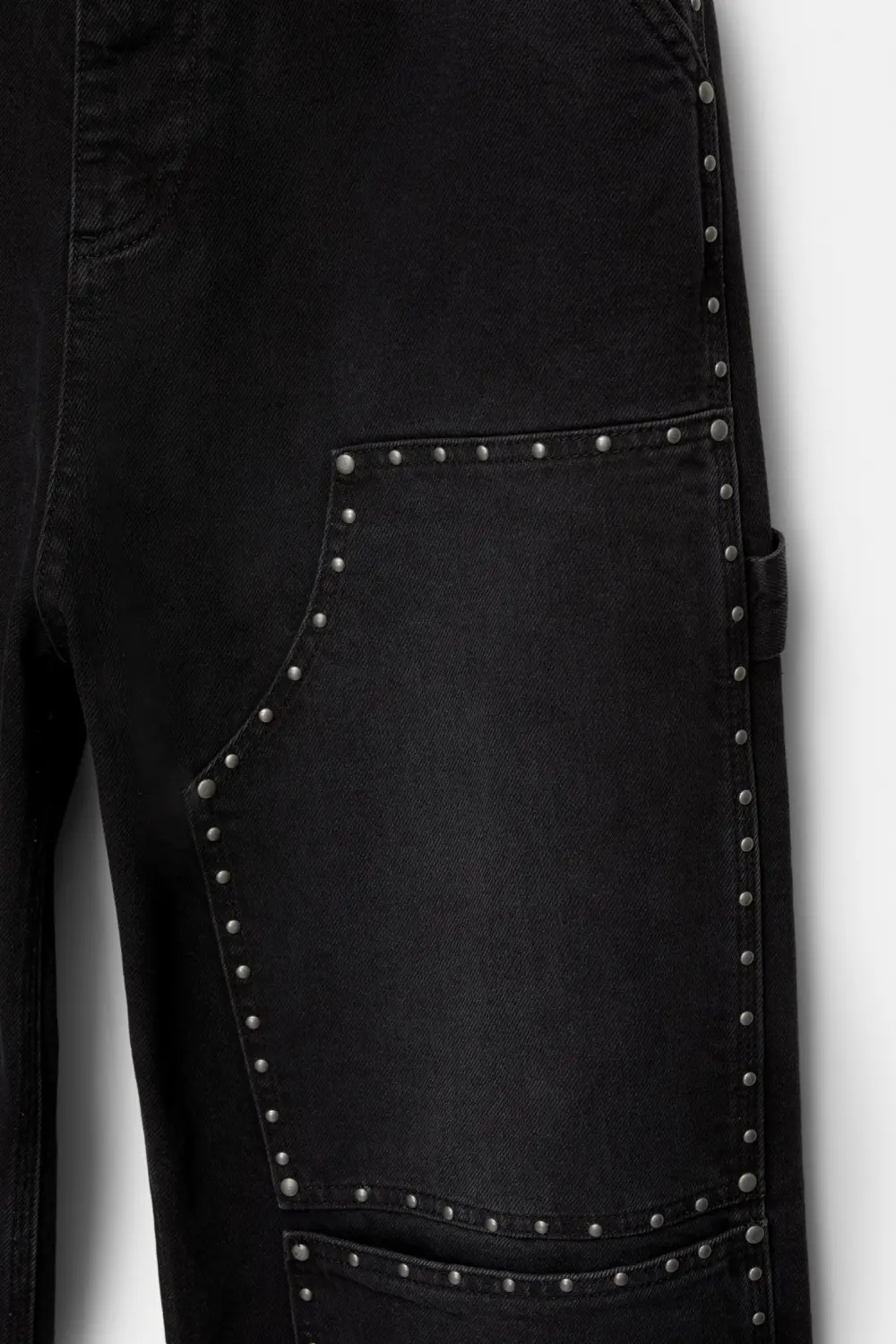 Studded carpenter jeans