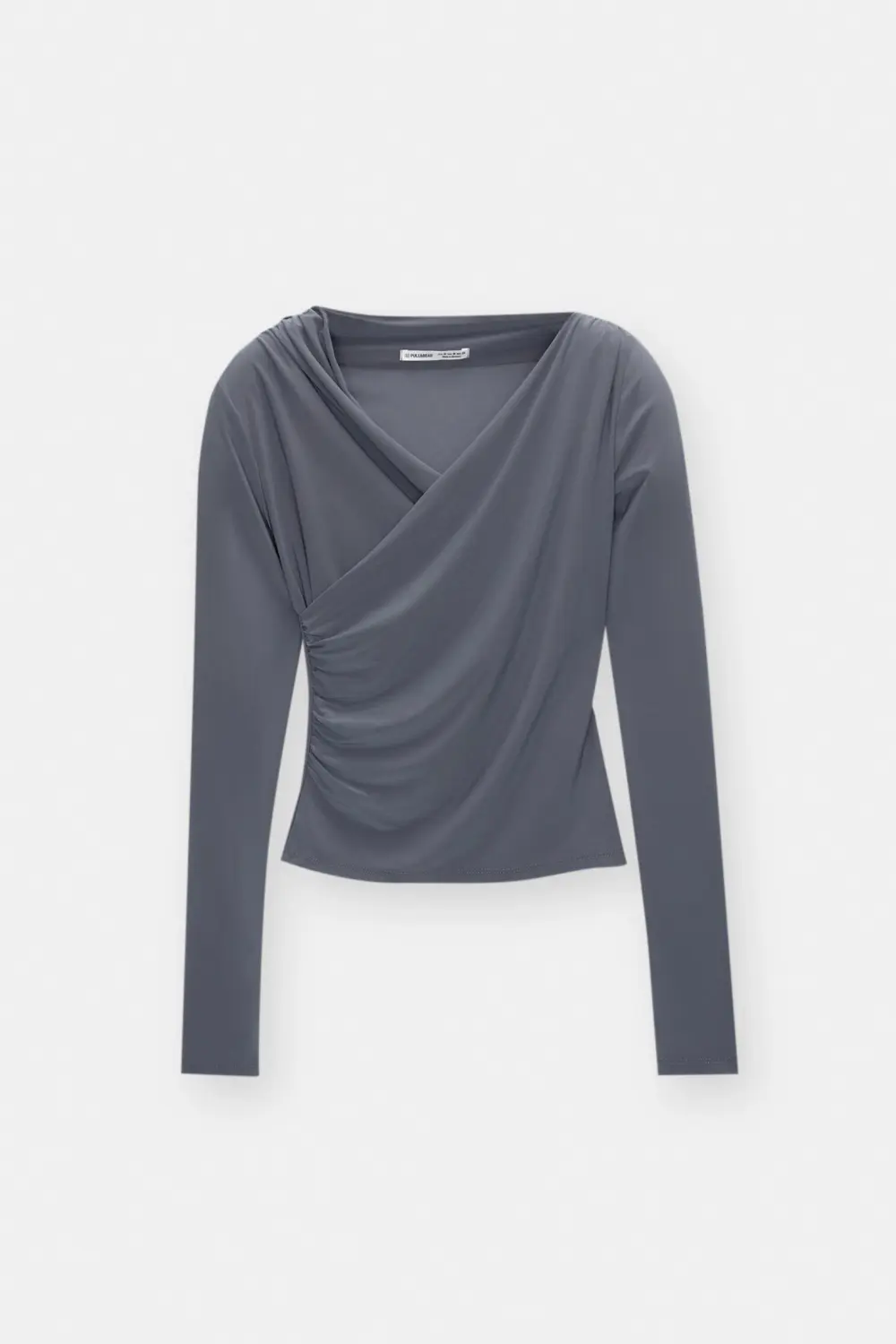 Crossover neckline top