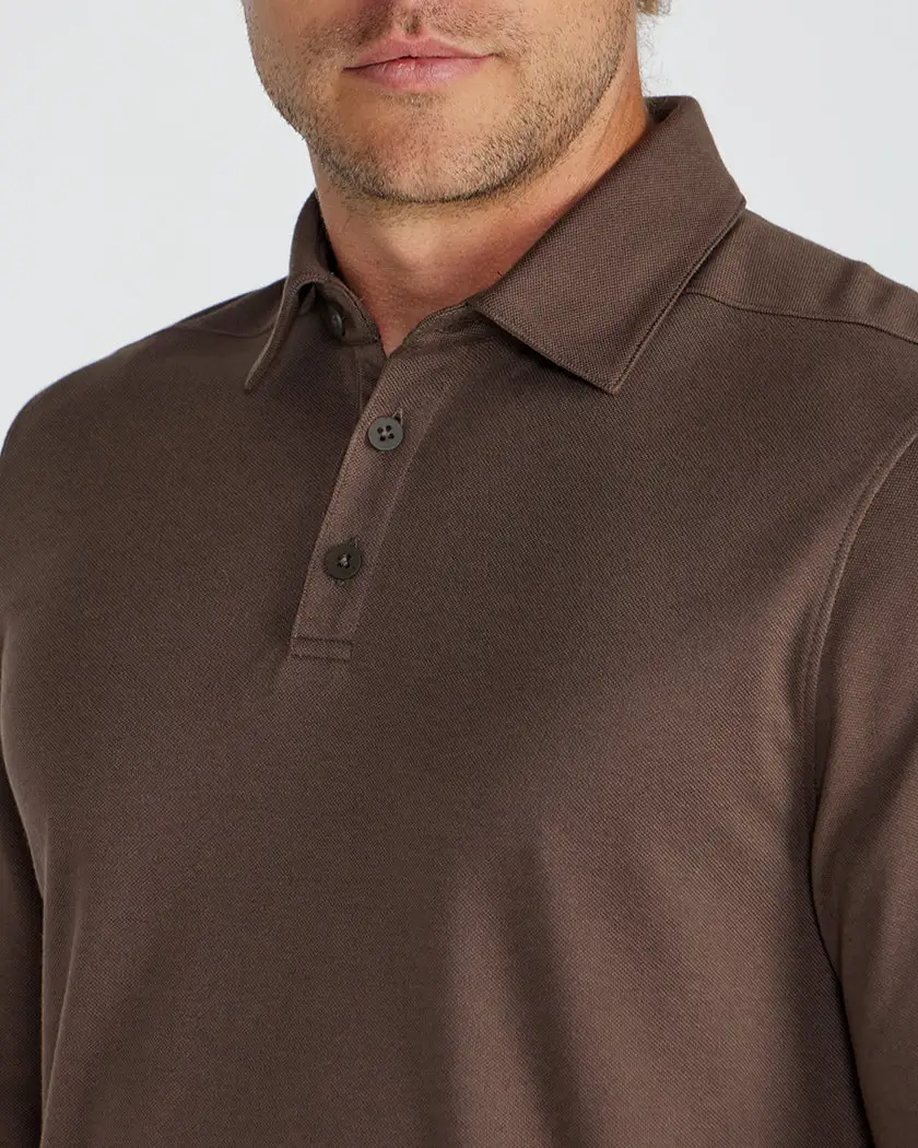 Bayside Long Sleeve Polo