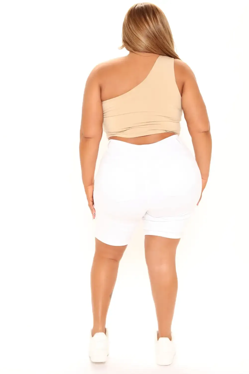 Lift Me Up Bermuda Shorts - White